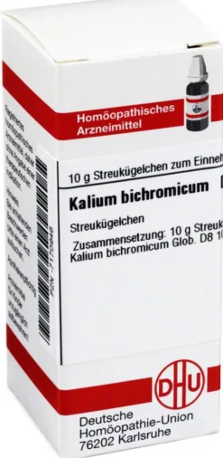 Dhu Kalium Bichromicum D8 Globuli