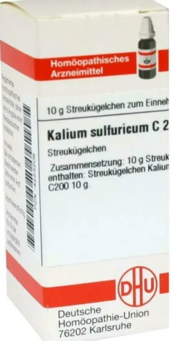 Dhu Kalium Sulfuricum C200 Globuli
