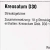 Dhu Kreosotum D30 Globuli