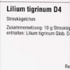 Dhu Lilium Tigrinum D4 Globuli
