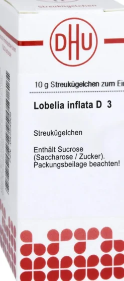 Dhu Lobelia Inflata D3 Globuli 10 G