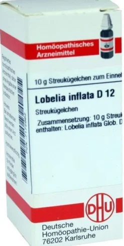Dhu Lobelia Inflata D12 Globuli