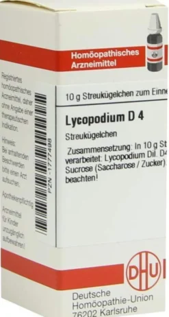 Dhu Lycopodium D4 10 G Globuli