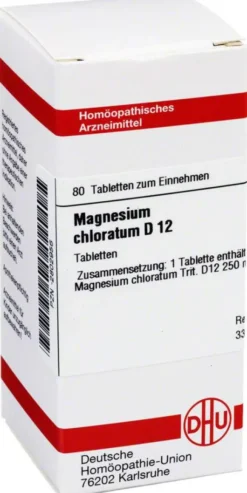 Dhu Magnesium Chloratum D12 80 Tabletten