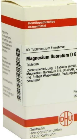 Dhu Magnesium Fluoratum D6 80 Tabletten