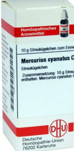 Dhu Mercurius Cyanatus C200 Globuli