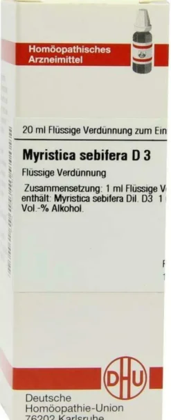 Dhu Myristica Sebifera D3 Dilution