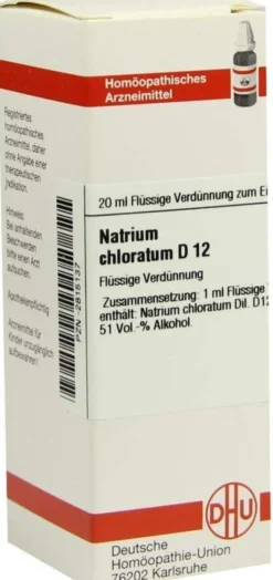 Dhu Natrium Chloratum D12 Dilution