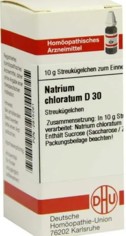 Dhu Natrium Chloratum D30 Globuli