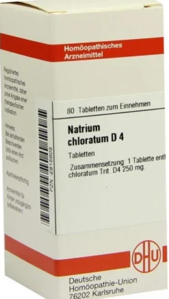 Dhu Natrium Chloratum D4 80 Tabletten