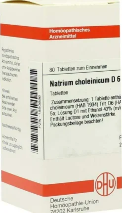 Dhu Natrium Choleinicum D6 Tabletten