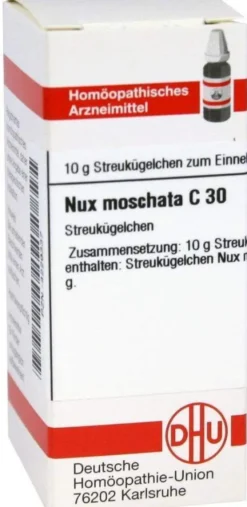 Dhu Nux Moschata C30 10 G Globuli