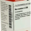 Dhu Nux Vomica C200 10 G Globuli