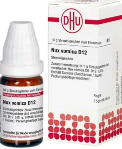 DHU Nux vomica D12 10 g Globuli