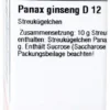 Dhu Panax Ginseng D12 10 G Globuli