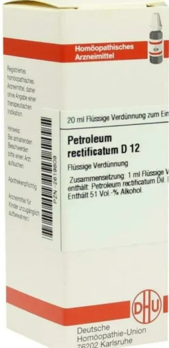 Dhu Petroleum Rectificatum D12 Dilution 20 ml