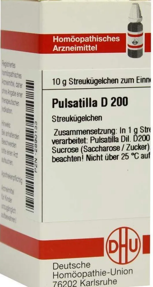 Dhu Pulsatilla D200 10 G Globuli