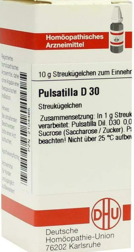 Dhu Pulsatilla D30 10 G Globuli