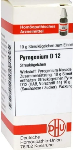 Dhu Pyrogenium D12 10 G Globuli