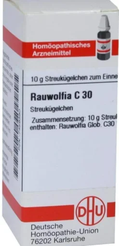 Dhu Rauwolfia C30 10 G Globuli