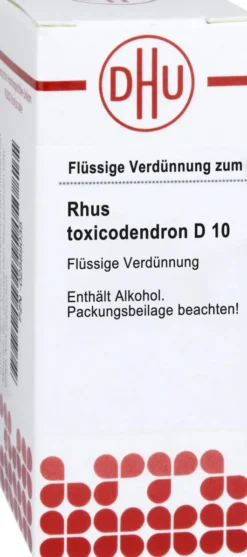 Dhu Rhus Toxicodendron D10 Dilution