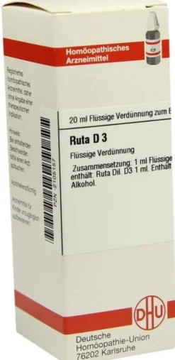 Dhu Ruta D3 Dilution 20 ml