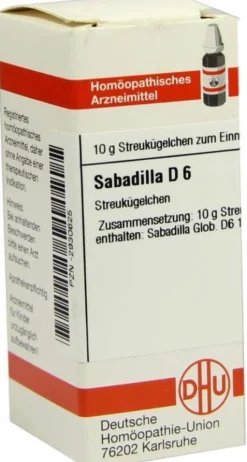 Dhu Sabadilla D6 10 G Globuli