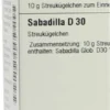 Dhu Sabadilla D30 Globuli