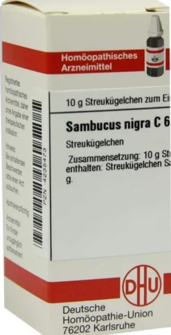 Dhu Sambucus Nigra C6 10 G Globuli