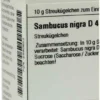 Dhu Sambucus Nigra D4 10 G Globuli