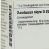 Dhu Sambucus Nigra D30 10 G Globuli