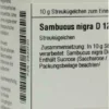 Dhu Sambucus Nigra D12 10 G Globuli