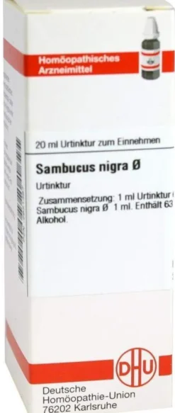 Dhu Sambucus Nigra 20 ml Urtinktur