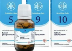 DHU Schüßler-Salze Kur mit dem Mineralsalz des Stoffwechsels Nr. 5+9+10 3 x 200 Tabletten