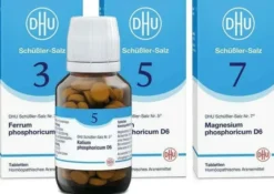 DHU Schüßler-Salze Kur mit den Mineralsalzen Nr. 3+5+7 3 x 200 Tabletten
