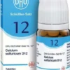 Dhu Schüßler-Salz Nr. 12 Calcium Sulfuricum D12 80 Tabletten