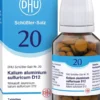 Dhu Schüßler-Salz Nr. 20 Kalium Aluminium Sulfuricum D12 200...