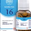 Dhu Schüßler-Salz Nr. 16 Lithium Chloratum D12 200 Tabletten