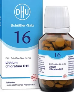Dhu Schüßler-Salz Nr. 16 Lithium Chloratum D12 200 Tabletten