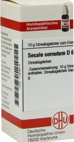 Dhu Secale Cornutum D6 10 G Globuli