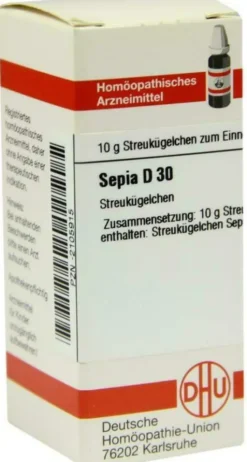 Dhu Sepia D30 10 G Globuli