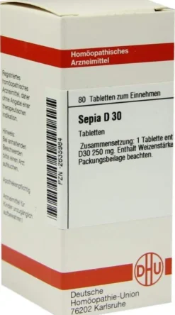 Dhu Sepia D30 80 Tabletten