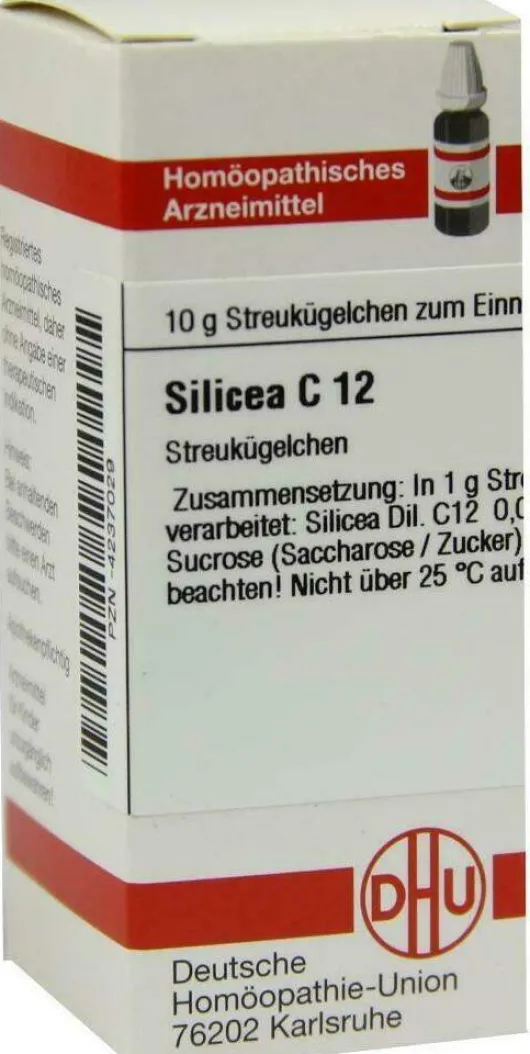 Dhu Silicea C12 10 G Globuli