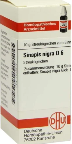 Dhu Sinapis Nigra D6 10 G Globuli