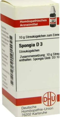 Dhu Spongia D3 10 G Globuli