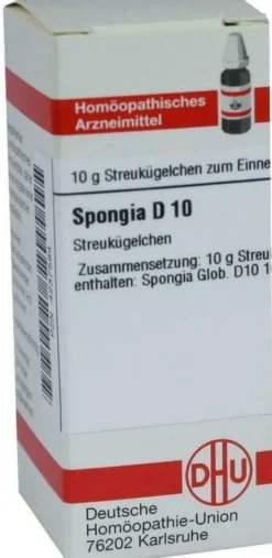 Dhu Spongia D10 10 G Globuli
