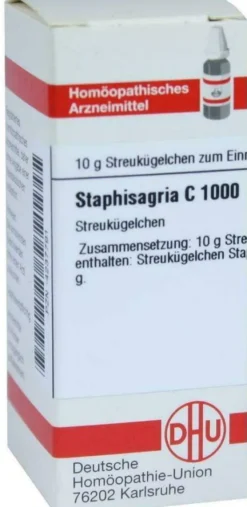 Dhu Staphisagria C1000 10 G Globuli