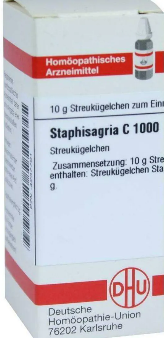 Dhu Staphisagria C1000 10 G Globuli