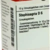Dhu Staphisagria D6 10 G Globuli