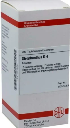 Dhu Strophanthus D4 200 Tabletten